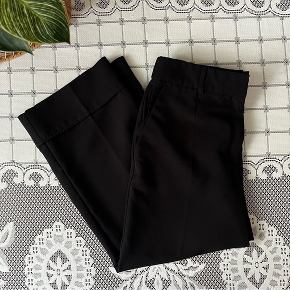Dynamite Black Wide Leg Dress Pants size 8 - Picture 1 of 6